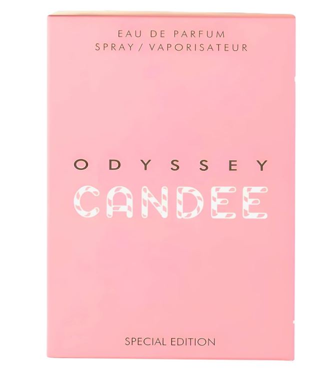 Odyssey Candee Eau de Parfum – Special Edition for Women – Sweet Floral & Vanilla Scent – Long-Lasting Perfume 100ml