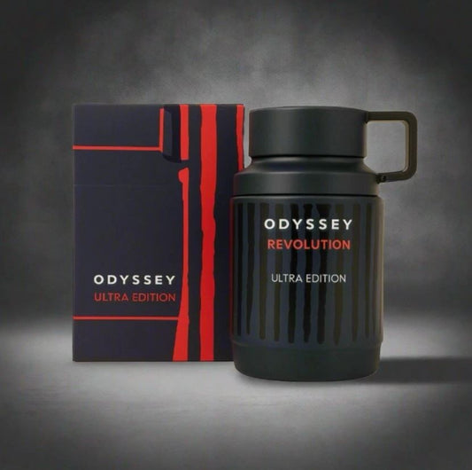 Odyssey Revolution – Eau de Parfum 100ml | Bold, Spicy & Woody Masculine Scent | Ultra Edition