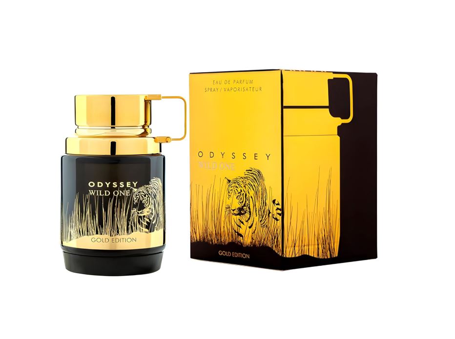 Odyssey Wild One – Gold Edition | Eau de Parfum 100ml | Warm, Woody & Masculine Scent