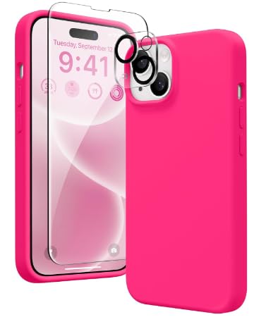 Hot Pink Silicone Case for Iphone