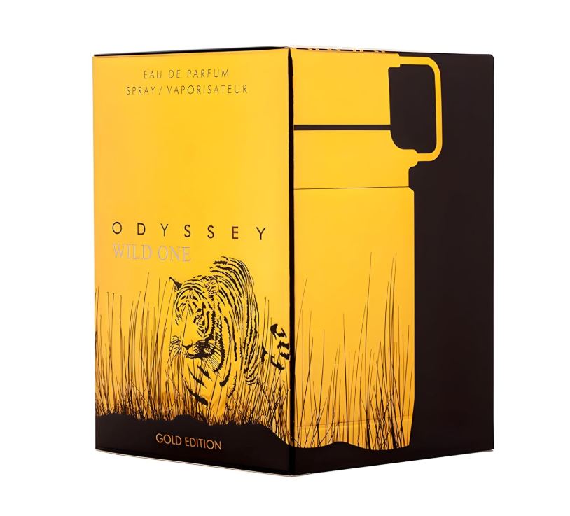 Odyssey Wild One – Gold Edition | Eau de Parfum 100ml | Warm, Woody & Masculine Scent