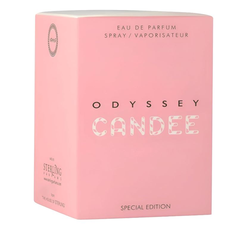 Odyssey Candee Eau de Parfum – Special Edition for Women – Sweet Floral & Vanilla Scent – Long-Lasting Perfume 100ml