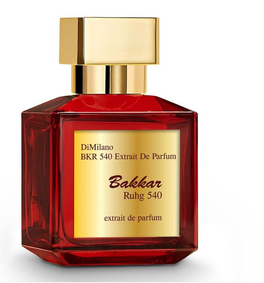 Bakkar Ruhg 540 Extrait de Parfum – Long Lasting Luxury Fragrance (70ml / 2.4oz) – Unisex Eau de Parfum