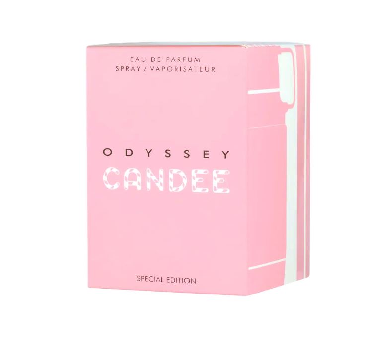 Odyssey Candee Eau de Parfum – Special Edition for Women – Sweet Floral & Vanilla Scent – Long-Lasting Perfume 100ml