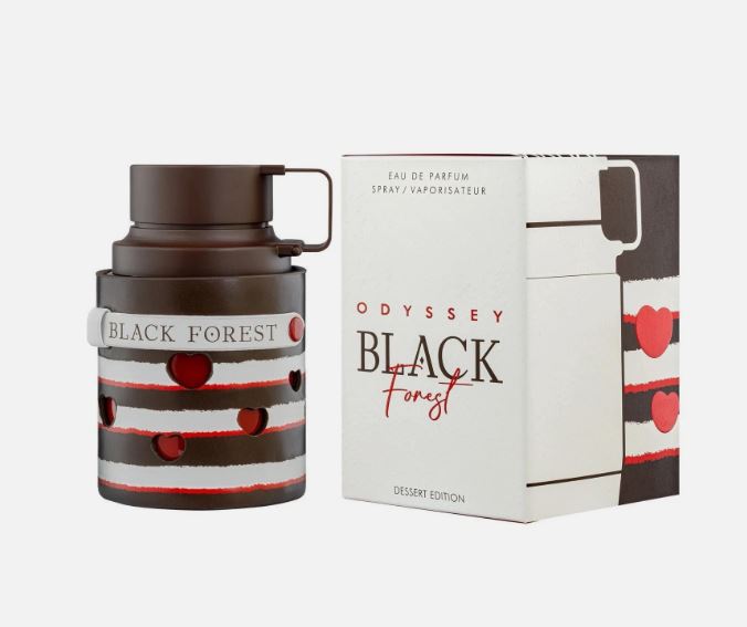 Odyssey Black Forest – Eau de Parfum 100ml | Sweet, Gourmand & Chocolate-Cherry Scent | Unisex