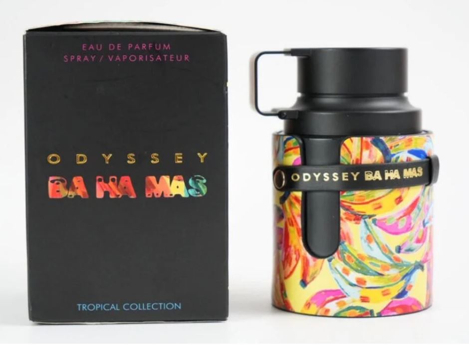 Odyssey Ba Ha Mas – Eau de Parfum 100ml | Tropical Collection | Sweet, Fruity & Fresh Scent | Unisex