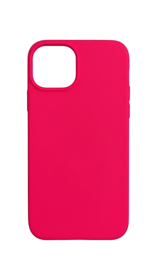 Hot Pink Silicone Case for Iphone