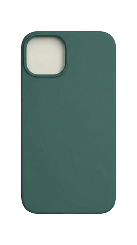 Green (Pine Green) Silicone Case for Iphone